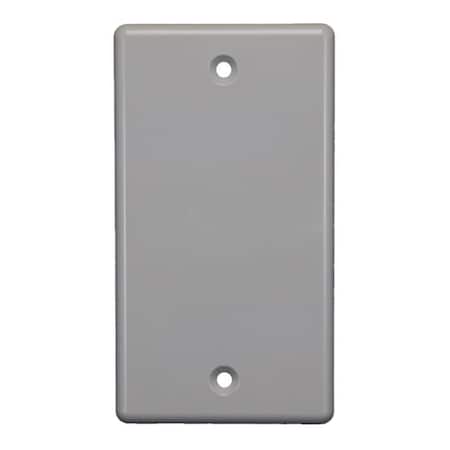 Cantex Cantex EZ Box Rectangle Thermoplastic 1 gang 4.29 in. H X 2.36 in. W Switch Cover EZSL-BLANK